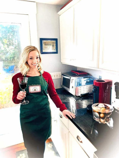 American Christmas Aprons - American Christmas Flag